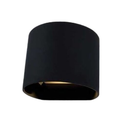 Eurovik Zidna LED lampa 6W crna elegant Slike