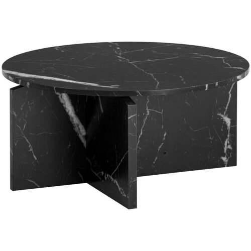 Livetastic Klubska Miza Marble, Videz Marmorja Slike