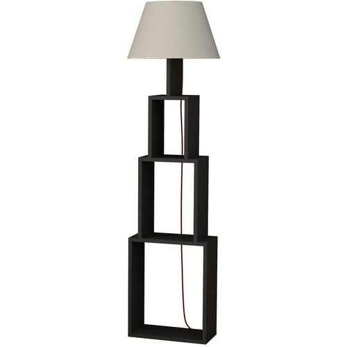 Homitis antracit amostojeća lampa sa svijetlo sivim zaslonom Tower Cijene