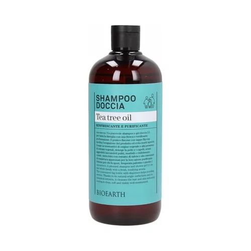 Bioearth Family 3v1 šampon in gel za tuširanje čajevec