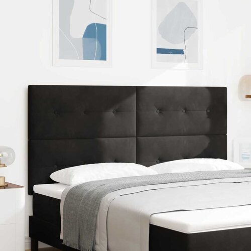  LED glava kreveta s LED trakama Crna 180 cm Bar&scaron;un Cijene