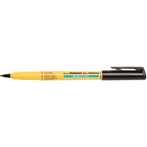 Pentel pisalo za tekstil GREEN-LABEL NM10, črno, (21656232) Slike