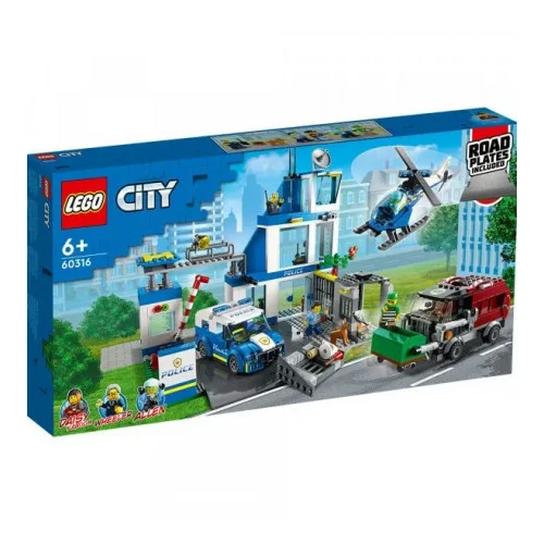 Lego city police policijska postaja - 60316