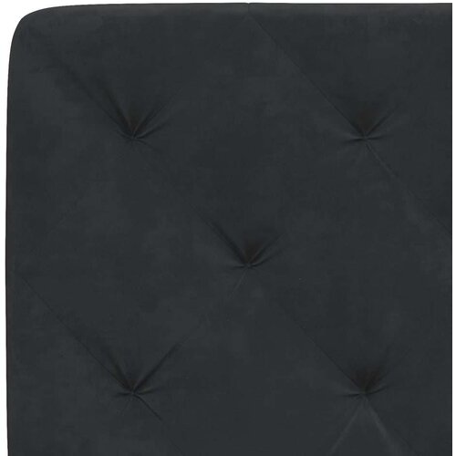 VidaXL Krevet s madracem crni 140x200 cm bar&amp;scaron;unasti Slike