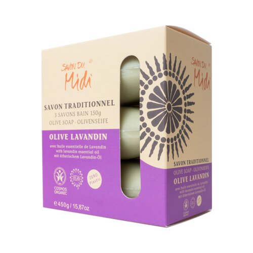 Savon du Midi Set sapuna s maslinovim uljem - lavanda Cijene