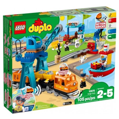 Lego kocke duplo tovorni vlak - 10875 Slike