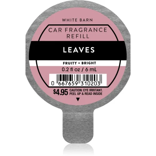 Bath & Body Works Leaves miris za auto zamjensko punjenje 6 ml