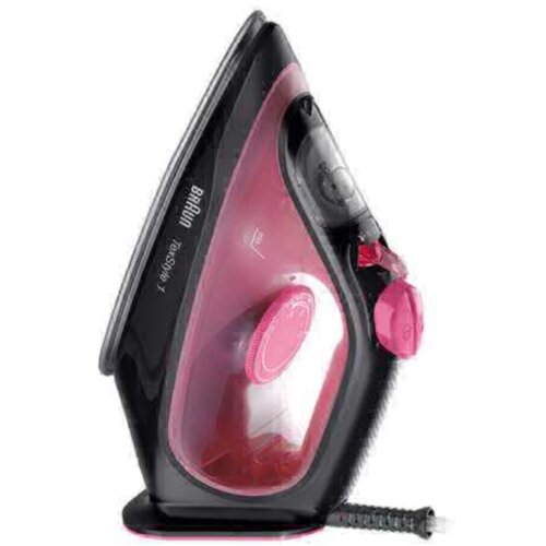 Braun TexStyle 1 Dry &amp;amp; Steam iron Ceramic soleplate 2000 W Black, Purple Slike