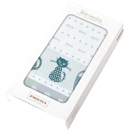 Zwoltex Unisex's Dish Towel In Package Maru Grey/Pattern