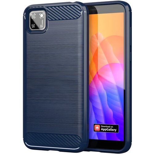 IZMAEL.eu Futrola Carbon Shield TPU za Huawei Y5P - Plava Cene