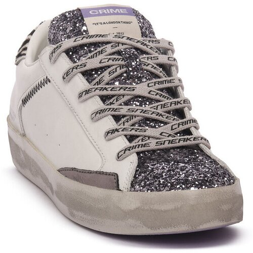 Crime London Nizke superge SNEAKER Bela Slike