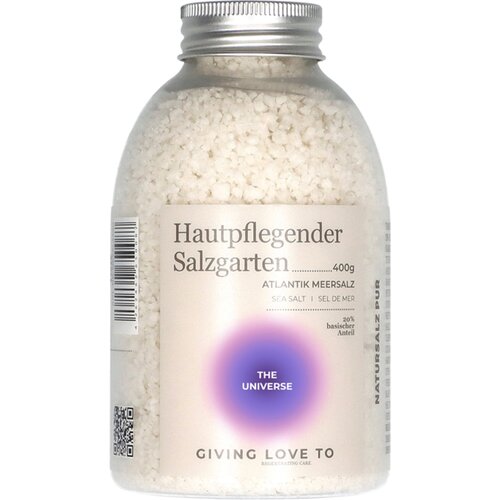 GIVING LOVE TO Sol za kupanje &amp;quot;Vrt soli za hranjenje kože&amp;quot; - The Universe - 400 g Slike