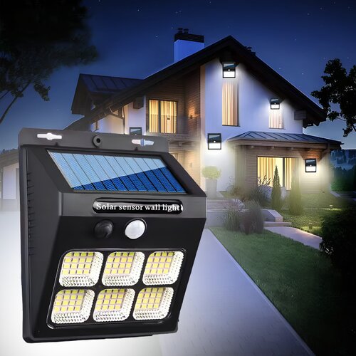 Solarni LED reflektor-lampa sa PIR senzorom Slike