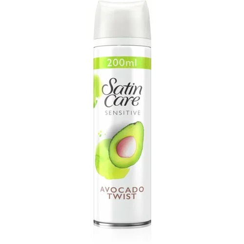 Gillette Satin Care Avocado Twist gel za brijanje za žene Avocado Twist 200 ml