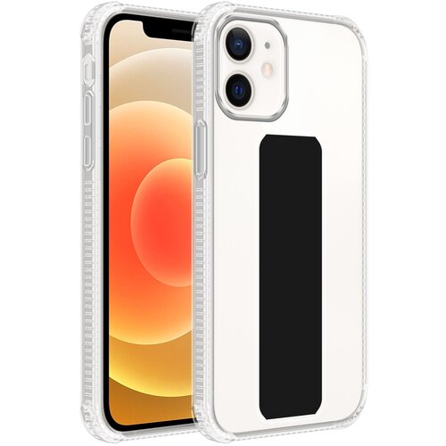 Cadorabo Ohi&scaron;je, združljiv z Apple v črni barvi - za&scaron;čitni pokrov, narejen iz fleksibilnega silikona TPU z držalom in stojalo, (20596301) Cene