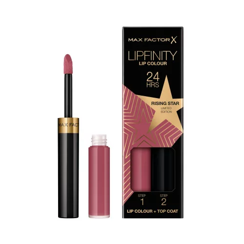 Max Factor set za ustnice - Lipfinity 2-Step Long Lasting Lipstick - 084 Rising Star