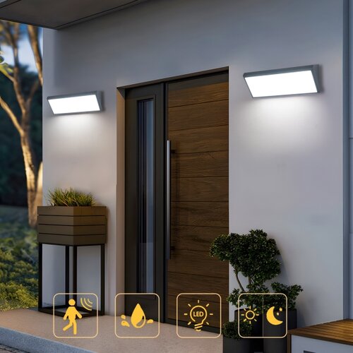 Brilagi - LED spolja&amp;scaron;nje zidno svetlo TRIANGLE LED/42W/230V antracit IP65 Slike