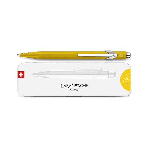 CARAN D'ACHE Hemijska olovka 849 Colormat-X slim pakovanje yelllow Cene