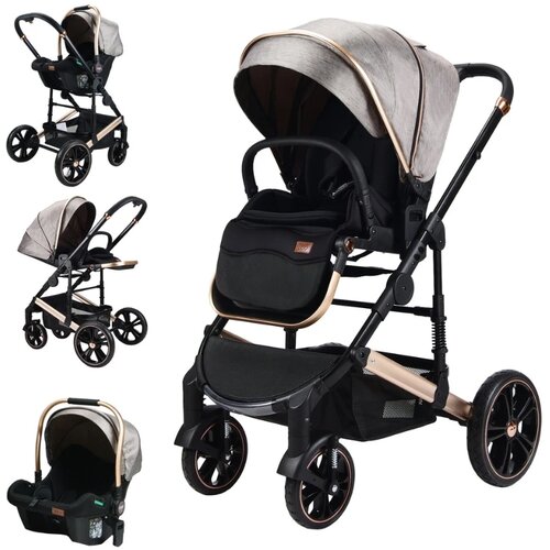 Bbo kolica za bebe 2u1 MegaMove Mocha, 0m+ Cene