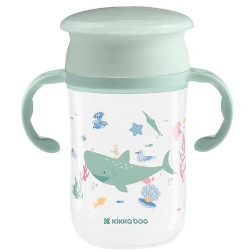 Kikka Boo Šolja 360° sa ručicama 300ml Deep Sea Mint Cene