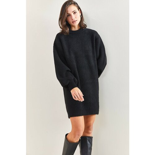 Bianco Lucci Tunic - Black - Relaxed fit Cene