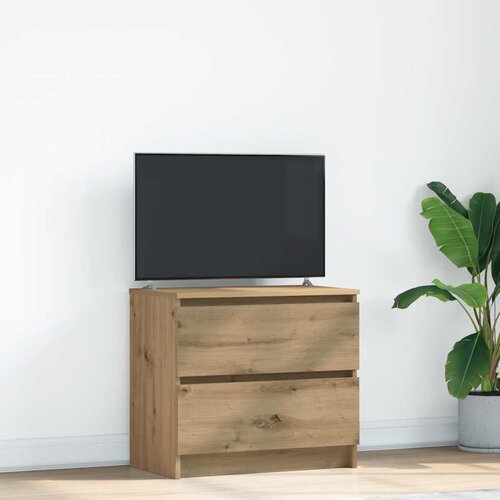 vidaXL TV omarica artisan hrast 60x35x54 cm inženirski les Cene