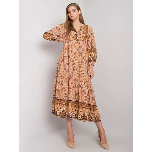 Och Bella Dress-TW-SK-BI-H3787.40X-beige Slike