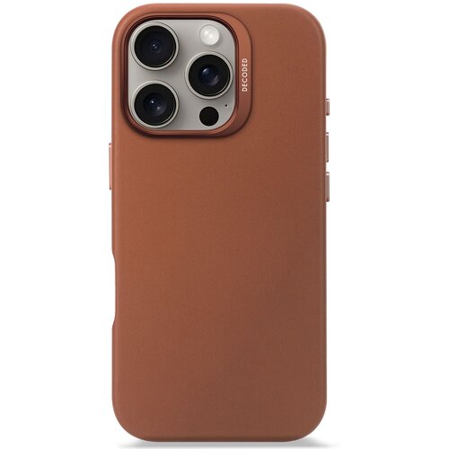 Decoded DEKODIRAN OVITEK USNJENI OVITEK Z ZA MAGSAFE ZA IPHONE 16 PRO RJAV, (22064482) Cene