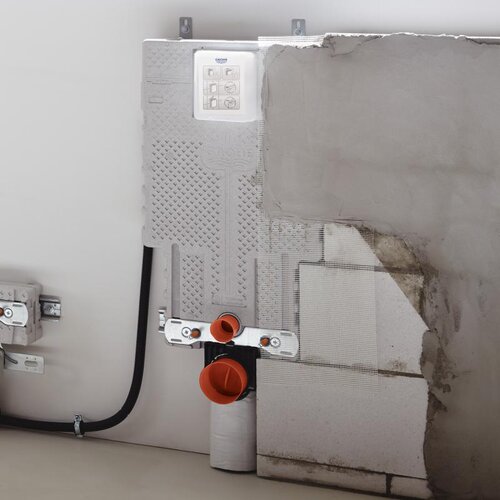 Grohe 38825000 Uniset podometni splakovalnik za WC &amp;scaron;koljko z aktivirno tipko Slike