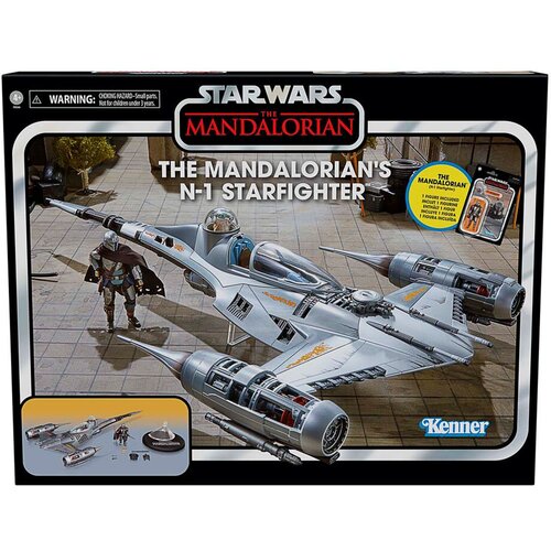 Hasbro Star Wars The Mandalorian The Mandalorian N-1 Starfighter figure Slike