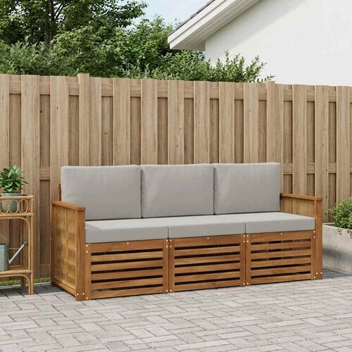  Setovi sofa 3 kom. Čvrsto drvo akacije Cene