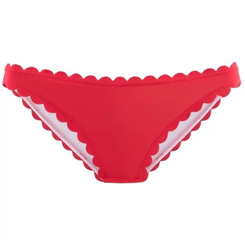 Lascana Bikini donji dio 'Scallop' klasično crvena