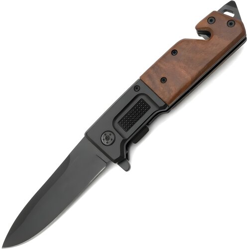 IZMAEL Vanjski sklopivi nož SR-39374 - Crna / Smeđa Cene