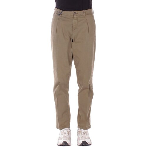 Fay Hlače Chino / Carrot NTM8152185 Zelena Cene