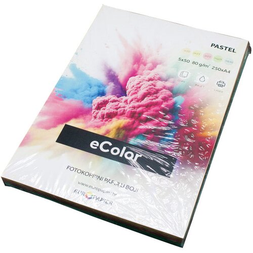  PAPIR ILK IQ PASTEL A4 80G PK250 ECOLOR MIX Cene
