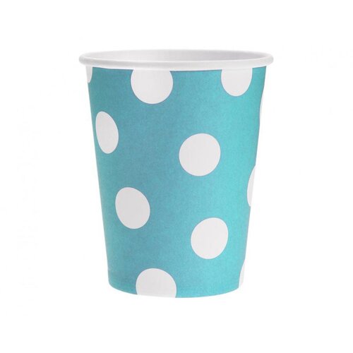  Papirnate čase Dots 270ml Plava Cene