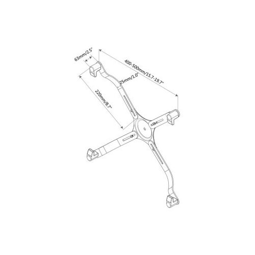 Digitus DA-90347 Adapter za montažu monitora bez VESA standarda Cene