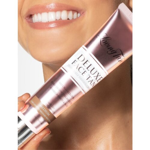 Loving Tan Deluxe Face Tan krema za samotamnjenje za lice nijansa Medium 50 ml Slike