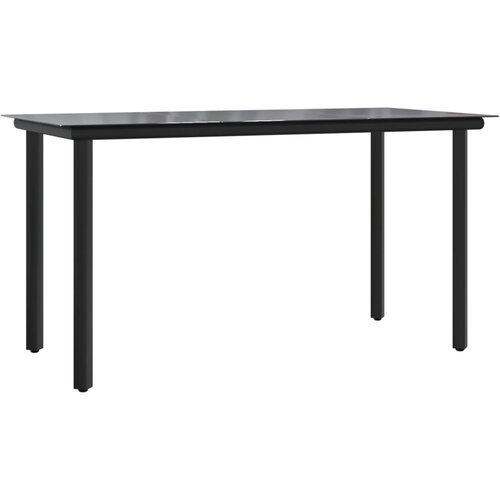  9-dijelni vrtni blagovaonski set od poliratana s jastucima bež 200 x 100 x 74 cm Slike