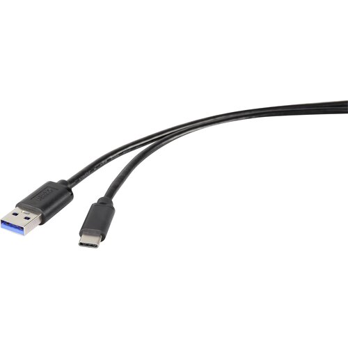 Renkforce USB kabel USB 3.2 gen. 1 (USB 3.0) USB-A vtič\, USB-C&reg; vtič 0.15 m črna RF-4536470, (20416344) Cene