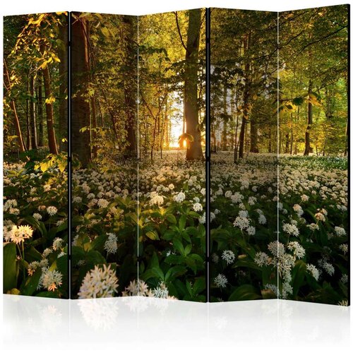  Paravan u 5 dijelova - Forest flora II [Room Dividers] 225x172 Slike