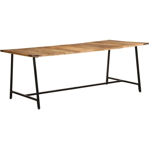  Blagovaonski stol 200x100x75 cm masivno drvo manga Slike