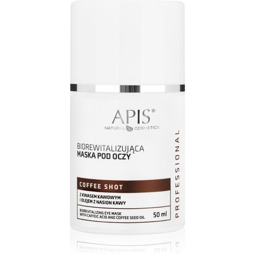 Apis Natural Cosmetics Coffee Shot maska za oči z revitalizacijskim učinkom 50 ml Cene