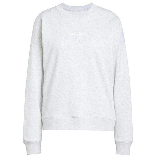 Adidas Puloverji Sweatshirt Essentials Linear Siva Slike