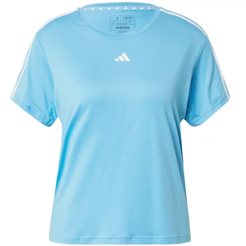 Adidas Tehnička sportska majica 'Train Essentials' plava / bijela