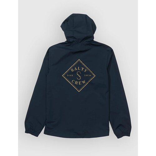 Salty Crew Tippet Snap Windbreaker midnight navy Slike