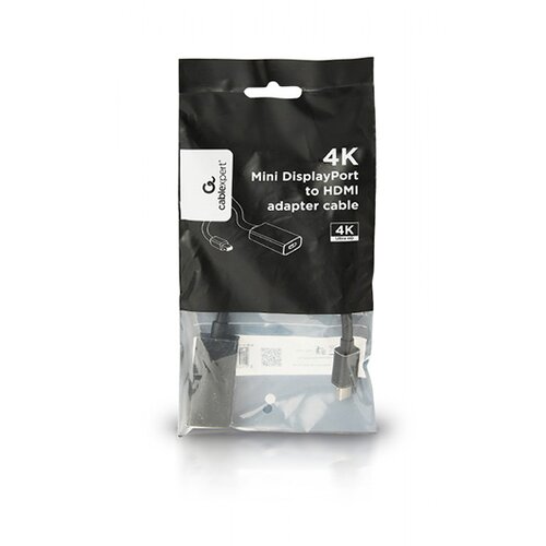 Gembird 4K Mini DisplayPort to HDMI, black A-mDPM-HDMIF4K-01 adapter Cene