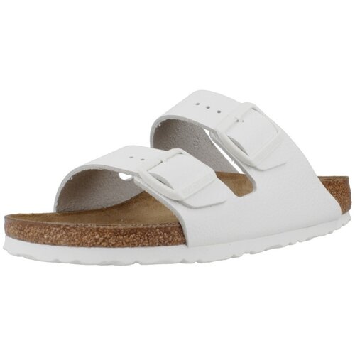 Birkenstock Sandali & Odprti čevlji ARIZONA NATURAL LEATHER Bela Cene