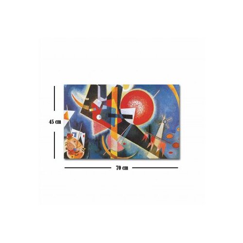Wallxpert Slika na zidu na platnu 45x70cm Slike