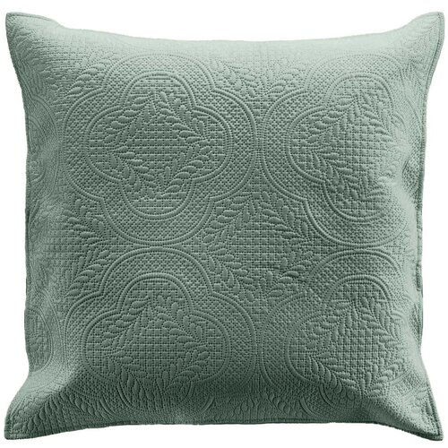 Douceur d int&amp;eacute;rieur Zelen komplet pregrinjala in prevleke za vzglavnik iz mikrovlaken 240x260 cm Romane &amp;ndash; Slike